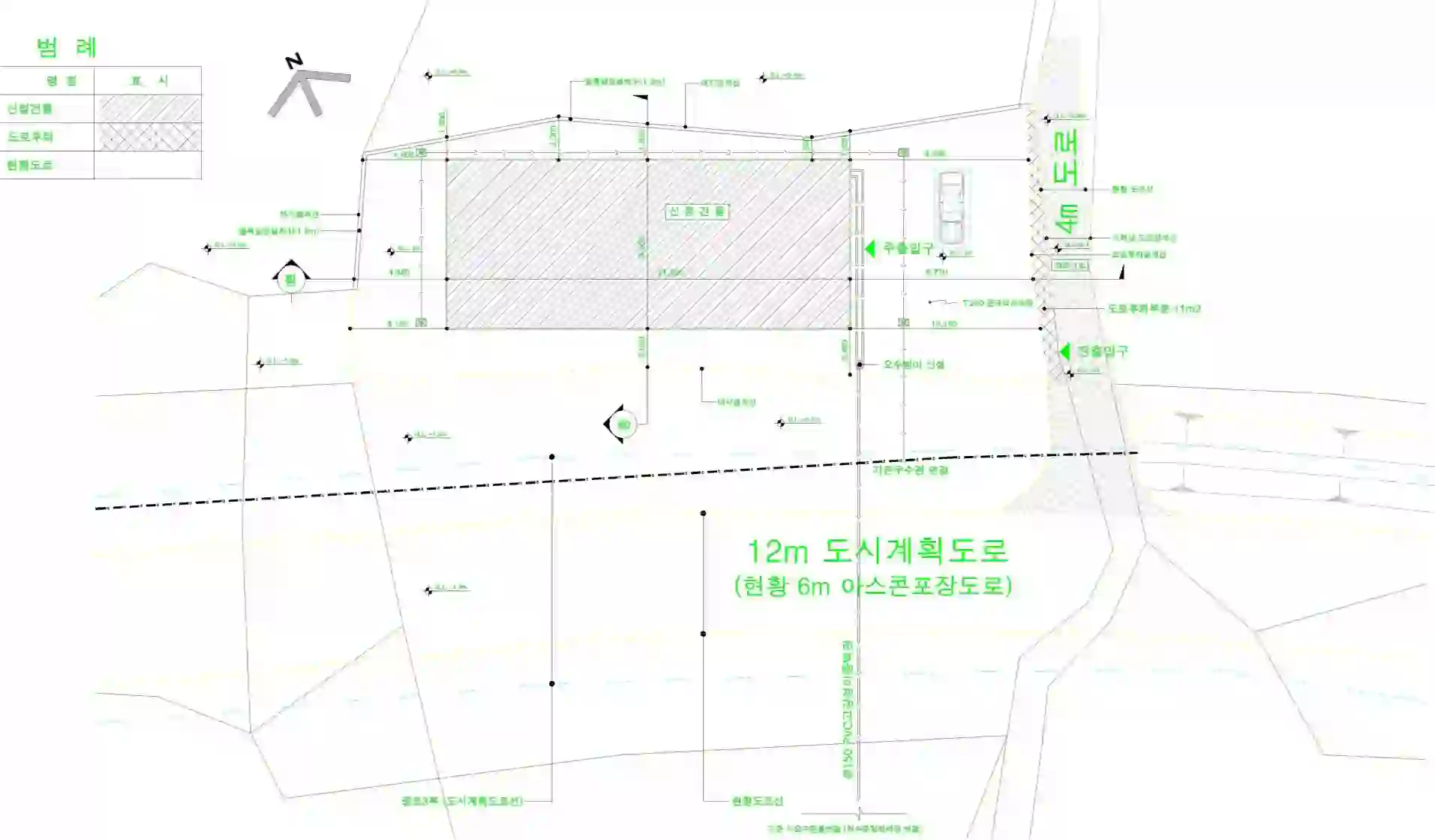 금곡리 208-1 배치도 이미지